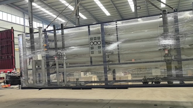 小型工业废水处理设备_矿井水_煤矿污水_工业废水_纯水处理设备_厂家_安装现场图