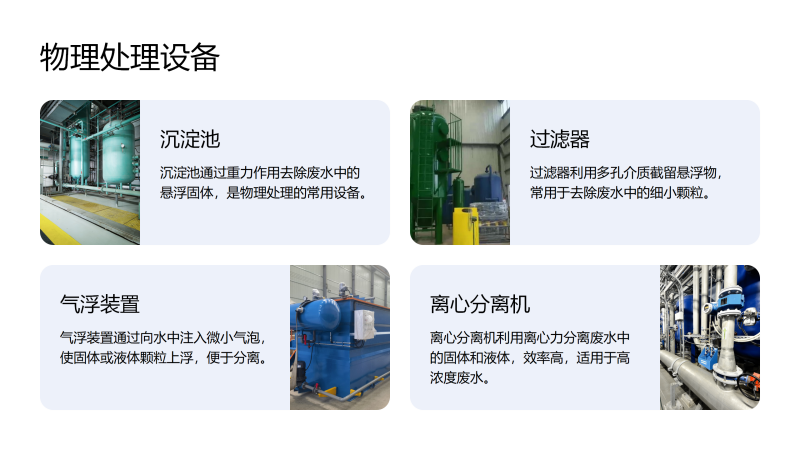 工业废水特理处理设备厂家图