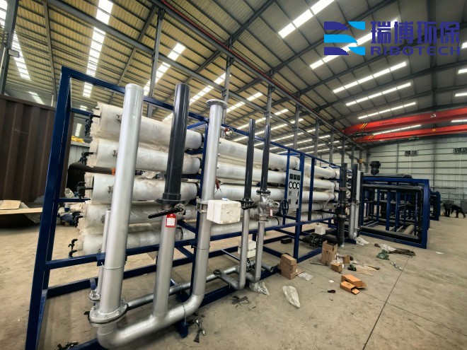高硬度饮用水的解决之道 _饮用水_纯水处理设备_厂家现场图