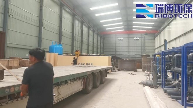 饮用水沉淀设备的工作原理_饮用水_纯水处理设备_厂家现场图