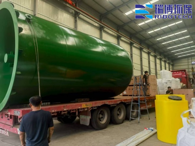 重庆造纸行业废水治理方案_工业废水_矿井水_纯水处理设备_厂家现场图