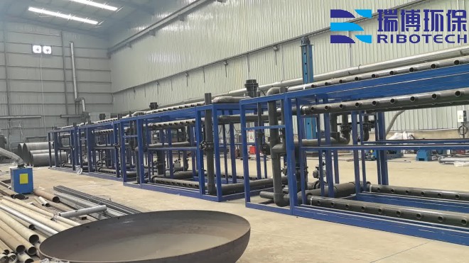 工业废水_纯水处理_矿井水设备_厂家_加工现场