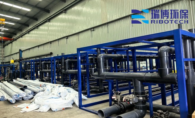 工业纯水_废水_中水回用处理设备_厂家_加工现场