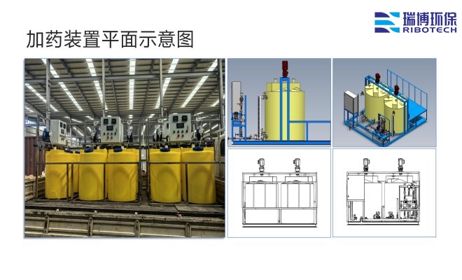 PAC_PAM絮凝剂_水处理自动加药装置厂家平面图