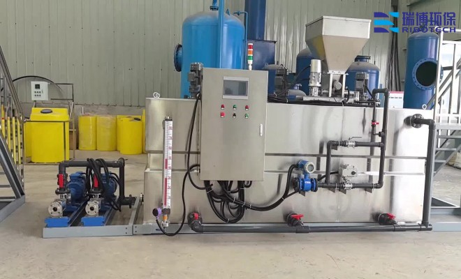 全自动加药装置_PAC_PAM絮凝剂__三箱加药设备_厂家图