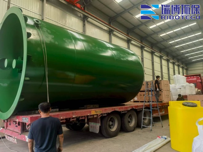 小型一体化废水处理设备_工业废水_矿井水_纯水处理设备_厂家现场图