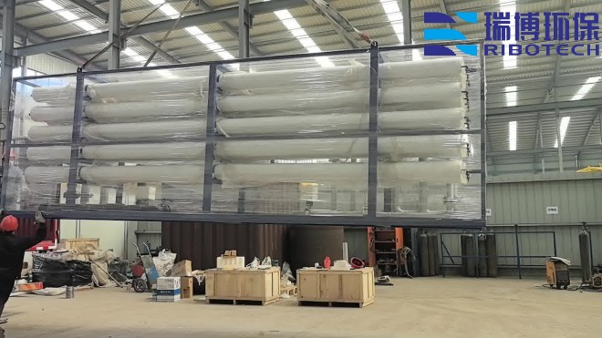 工业纯水_废水_中水回用处理设备_厂家_现场图