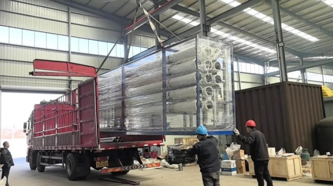 工业纯水_废水_中水回用处理设备_厂家_现场图