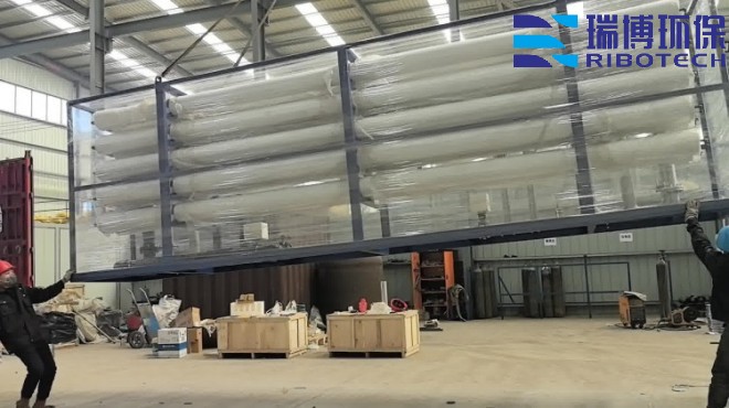 工业纯水_废水_中水回用处理设备_厂家_现场图