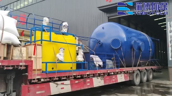 工业纯水_废水_中水回用处理设备_厂家_现场图