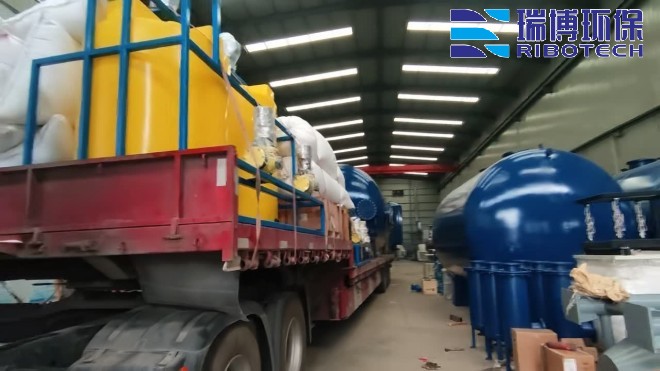 工业纯水_废水_中水回用处理设备_厂家_现场图