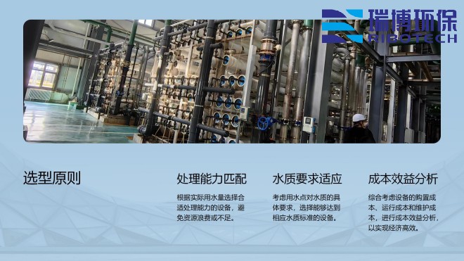 工业纯水_废水_中水回用处理设备_厂家_选型原则图