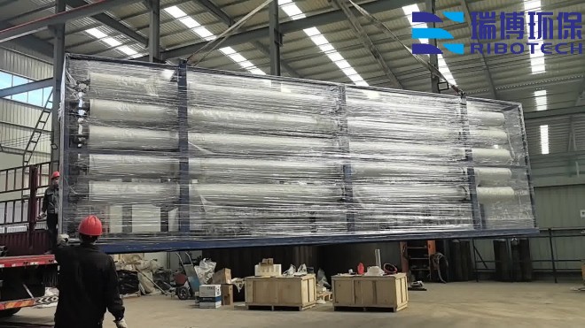 工业纯水_废水_中水回用处理设备_厂家_加工现场