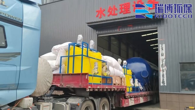 工业废水一体化设备技术参数_工业废水_矿井水_纯水处理设备_厂家现场图