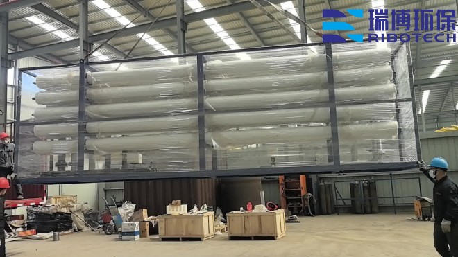 工业纯水_废水_中水回用处理设备_厂家_现场图