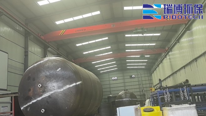 纺织废水处理设备的费用大概是多少_工业废水_矿井水_纯水处理设备_厂家现场图