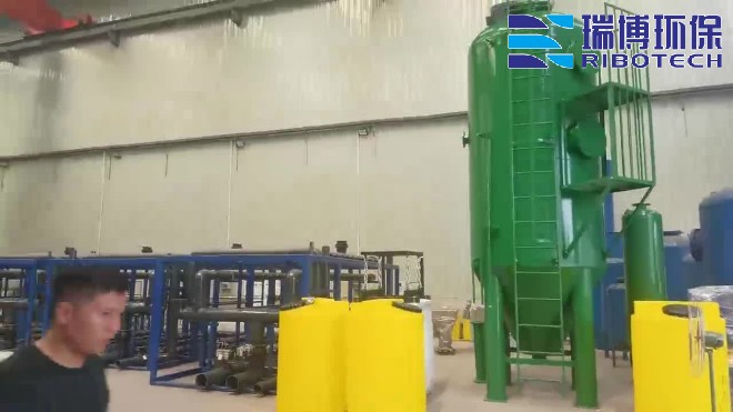 纺织废水处理设备的费用大概是多少_工业废水_矿井水_纯水处理设备_厂家实拍图