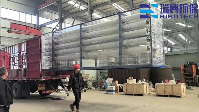 工业纯水_废水_中水回用处理设备_厂家_加工现场