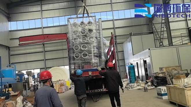 工业纯水_废水_中水回用处理设备_厂家_现场图