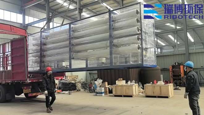 工业纯水_废水_中水回用处理设备_厂家_现场图